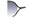 Kate Spade Evelyn Sunglasses - 0TS1 Shiny Black (Y7 gray gradient lens)