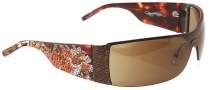 Ed Hardy EHS 009 Tiger Running Sunglasses - Tortoise