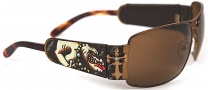 Ed Hardy EHS 017 King of Beasts Dog Sunglasses - Cocoa