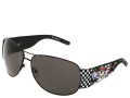 Ed Hardy EHS 019 Speed Kills Sunglasses - Black