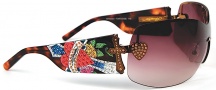 Ed Hardy EHS 023 Zeke Sunglasses - Tortoise