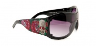 Ed Hardy EHS 050 Spider Girl Sunglasses - Black