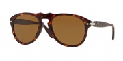 Persol PO 0649 Sunglasses Sunglasses - 24/57 Havana / Crystal Brown Polarized