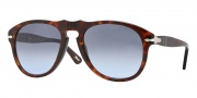 Persol PO 0649 Sunglasses Sunglasses - 24/86 Havana / Crystal Sky Gradient