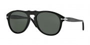 Persol PO 0649 Sunglasses Sunglasses - 95/31 Black / Crystal Green