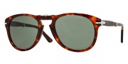 Persol PO0714 Sunglasses Folding Sunglasses - 24/31 Havana / Crystal Green
