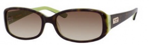 Kate Spade Paxton/N/S Sunglasses Sunglasses - 0DV2 Tortoise Kiwi / Y6 Brown Gradient Lens