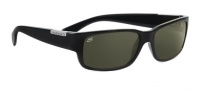 Serengeti Merano Sunglasses Sunglasses - 7238  Shiny Black / Polarized Drivers
