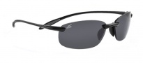 Serengeti Nuvola Sunglasses Sunglasses - 7359 Shiny Black / Polar PhD CPG