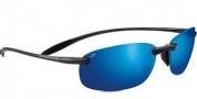 Serengeti Nuvola Sunglasses Sunglasses - 8129 Metallic Black / Polarized Phd 555nm Blue