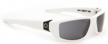 Spy Optic Dirty Mo Sunglasses Sunglasses - Shiny White / Grey
