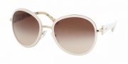 Prada PR 51NS Sunglasses Sunglasses - ZVN6S1 PALE GOLD BROWN GRADIENT