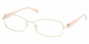 Prada PR 59NV Eyeglasses Eyeglasses - ZVN1O1 PALE GOLD DEMO LENS