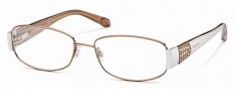 Roberto Cavalli RC0542 Eyeglasses Eyeglasses - 034 - Light bronze- pearl/powder temples