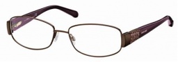 Roberto Cavalli RC0542 Eyeglasses Eyeglasses - 048 - Brown- pearl violet/pearl brown temples