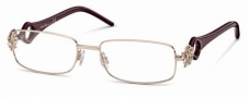 Roberto Cavalli RC0550 Eyeglasses Eyeglasses - 028 - Rose gold, pearl violet temples