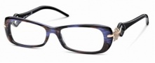 Roberto Cavalli RC0551 Eyeglasses Eyeglasses - 083 - Melange violet/brown, rose gold, black temples