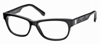 Roberto Cavalli RC0630 Eyeglasses Eyeglasses - 001 Black Black