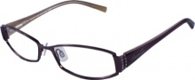 Kenneth Cole New York KC0147 Eyeglasses Eyeglasses - 081 Deep Purple-Taupe/Demo Lens