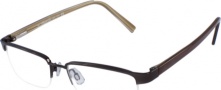 Kenneth Cole New York KC0151 Eyeglasses Eyeglasses - 048 Shiny Brown/Demo Lens