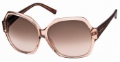 Swarovski SK0015 Sunglasses Sunglasses - 72F Transparent Pink/Pink Lens