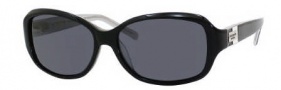 Kate Spade Annika/S Sunglasses Sunglasses - JBHP Black Silver Sparkle / RA Gray Polarized Lens