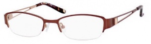 Liz Claiborne 417 Eyeglasses Eyeglasses - OFL9 Camel Peach
