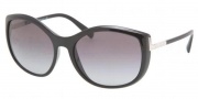 Prada PR 09NS Sunglasses Sunglasses - 1AB3M1 Black / Gray Gradient