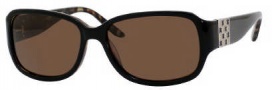Liz Claiborne 537/S Sunglasses Sunglasses - FA7P Black Tokyo Tortoise (VW Brown Polarized Lens)
