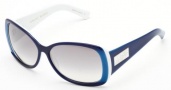 Black Flys Sunglasses Funk Fly  Sunglasses - Blue / White 