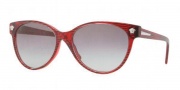 Versace VE4214 Sunglasses Sunglasses - 935/11 Waves Red / Gray Gradient
