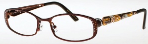Caviar 1708 Eyeglasses Eyeglasses - (16) Brown w/ Topaz Stones