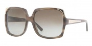 Burberry BE4084 Sunglasses Sunglasses - 322613 Striped Horn / Brown Gradient