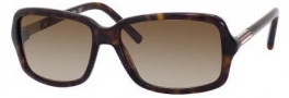 Tommy Hilfiger 1000/S Sunglasses Sunglasses - 0086 Dark Havana / Gold (CC Brown Gradient Lens)