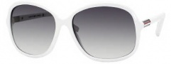Tommy Hilfiger 1001/S Sunglasses Sunglasses - 0C29 White (JJ Gray Gradient Lens)
