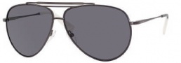 Tommy Hilfiger 1006/S Sunglasses Sunglasses - OR80 Semi Matte Dark Ruthenium (TD Smoke Polarized Lens)