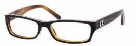Tommy Hilfiger 1046 Eyeglasses Eyeglasses - 0UN0 Brown / White Horn