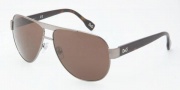 D&G DD6080 Sunglasses Sunglasses - 090/73 Gunmetal /  Brown