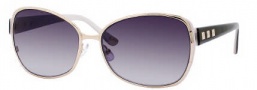 Juicy Couture Glamour/S Sunglasses Sunglasses - 03YG Shiny Light Gold (GT Gray Gradient Lens)