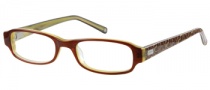 Candies C Nicolete Eyeglasses Eyeglasses - BRN: Brown / Crystal