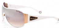 True Religion Ashton Sunglasses Sunglasses - White W/ Brown Mirror Lens