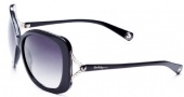 True Religion Olivia Sunglasses Sunglasses - Black W/ Grey Gradient Lens