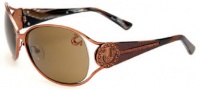 True Religion Jackie Sunglasses Sunglasses - Shiny Copper