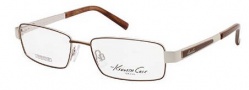 Kenneth Cole New York KC0162 Eyeglasses Eyeglasses - 049 Matte Dark Brown