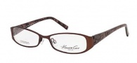 Kenneth Cole New York KC0165 Eyeglasses Eyeglasses - 049 Matte Dark Brown