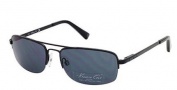 Kenneth Cole New York KC7004 Sunglasses Sunglasses - 01A Shiny Black / Smoke