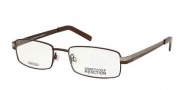 Kenneth Cole Reaction KC0710 Eyeglasses Eyeglasses - 049 Matte Dark Brown