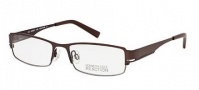 Kenneth Cole Reaction KC0711 Eyeglasses Eyeglasses - 049 Matte Dark Brown
