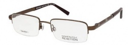 Kenneth Cole Reaction KC0718 Eyeglasses Eyeglasses - 048 Shiny Dark Brown