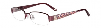 Bebe BB5028 Eyeglasses Eyeglasses - Burgundy
